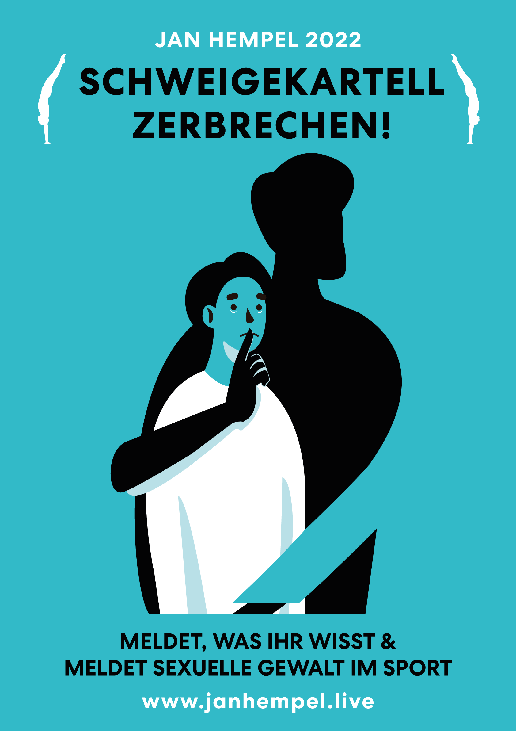 Schweigekartell-Zerbrechen-Poster-DIN-A-1
